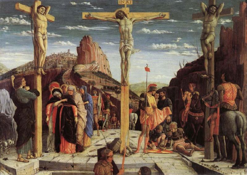 Andrea Mantegna Crucifixion,from  the San Zeno Altarpiece France oil painting art